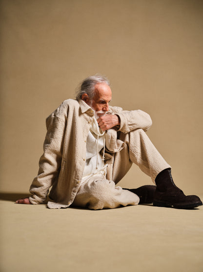 COTTON WOOL 3 POCKET SHIRT