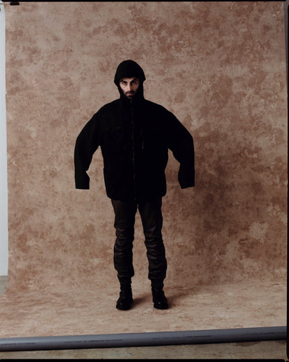 BRUSHED HEMP ZIP UP HOODIE