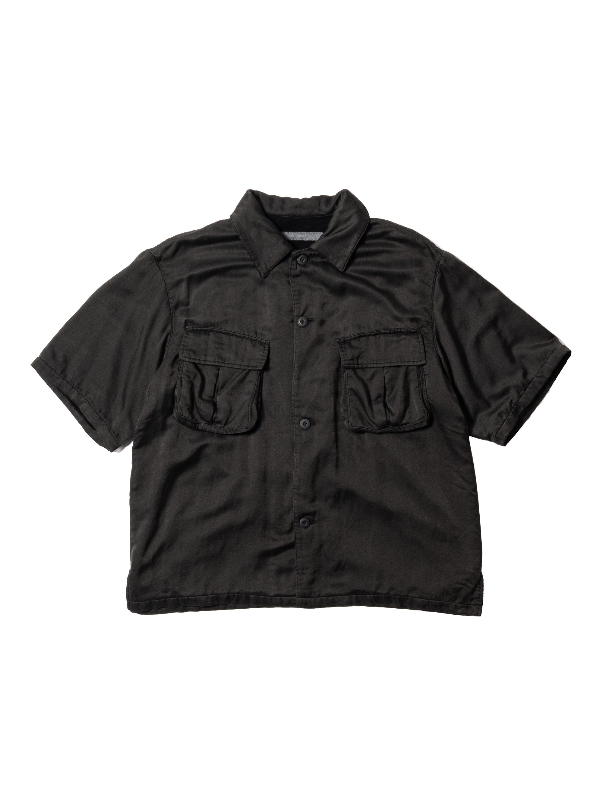 Phantomime ラムレザー スリングシャツ 黒 2 SHIRTS – phantomime