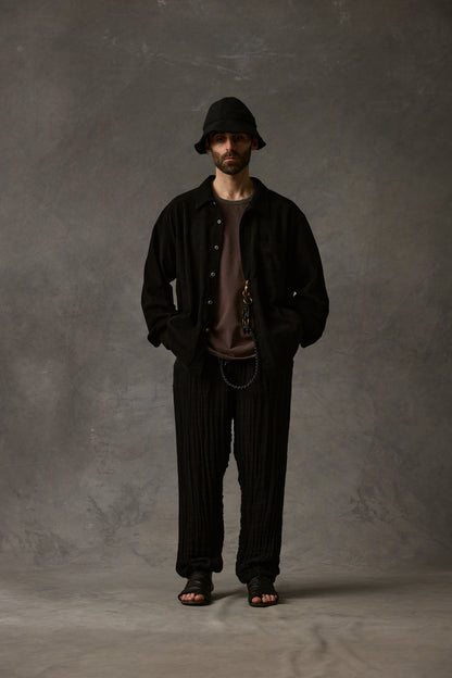 LAMB SUEDE SLING SHIRT