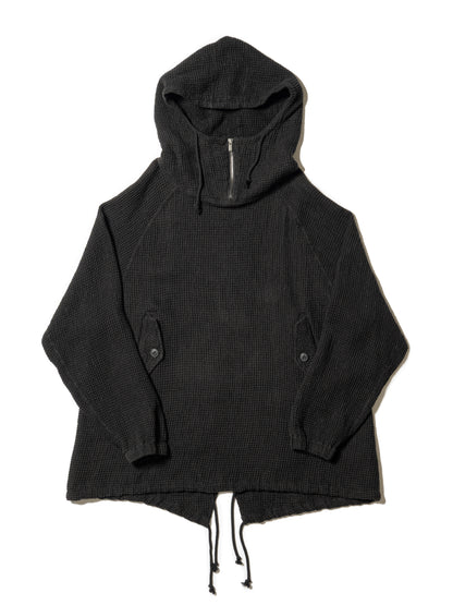 LINEN WAFFLE HOODIE
