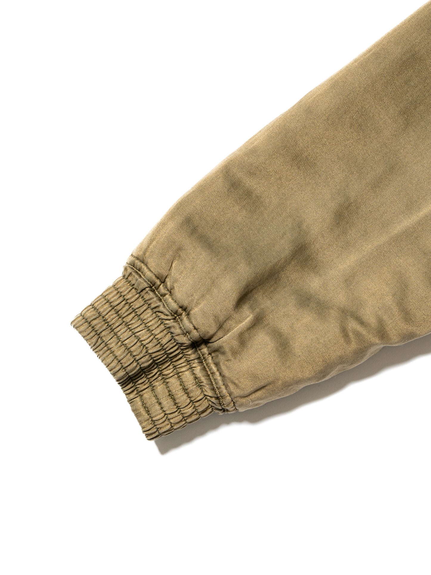 DYED COTTON SILK PADDET BLOUSON