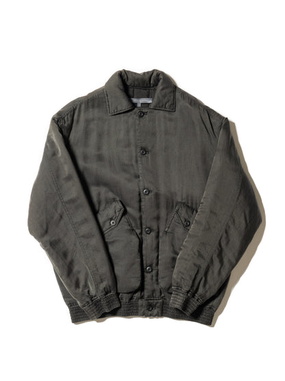 DYED COTTON SILK PADDET BLOUSON