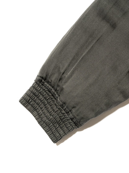 DYED COTTON SILK PADDET BLOUSON