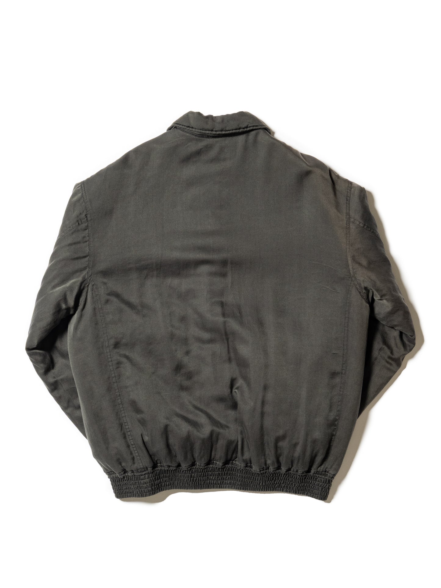 DYED COTTON SILK PADDET BLOUSON