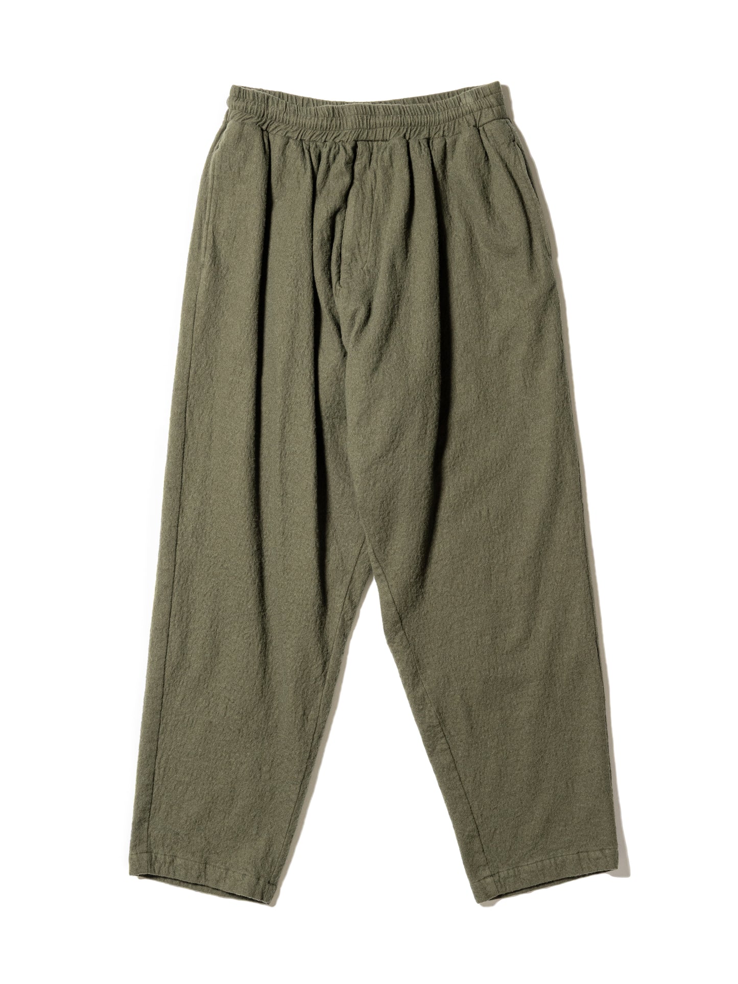 COTTON WOOL EASY PANTS