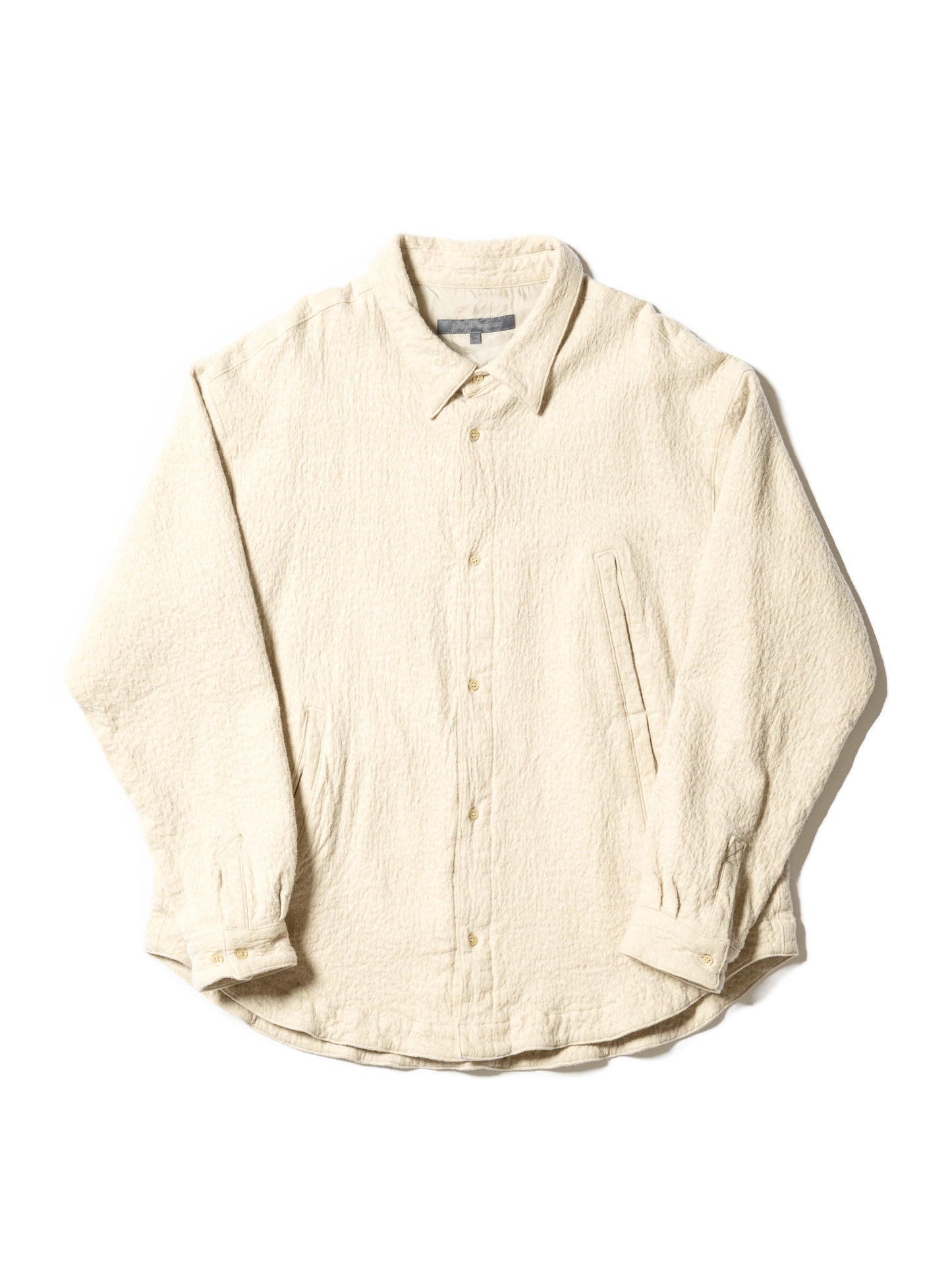 COTTON WOOL 3 POCKET SHIRT