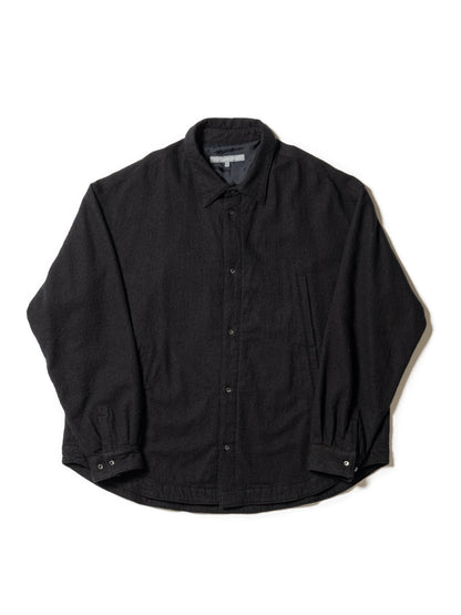 COTTON WOOL 3 POCKET SHIRT