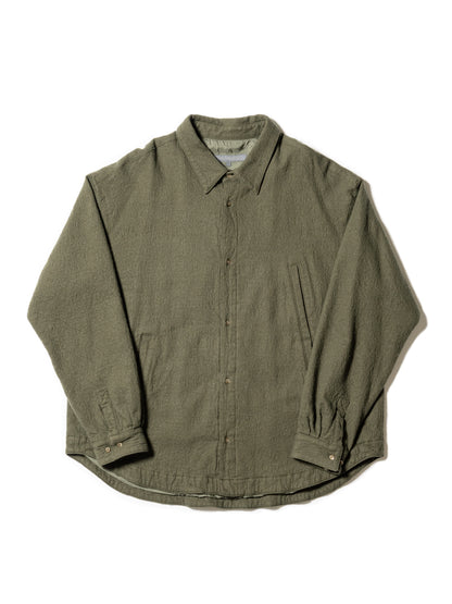 COTTON WOOL 3 POCKET SHIRT