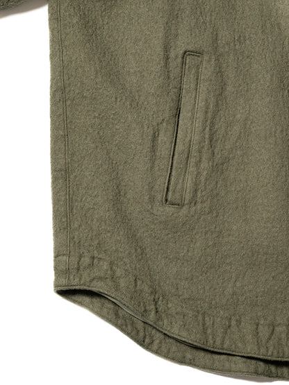 COTTON WOOL 3 POCKET SHIRT