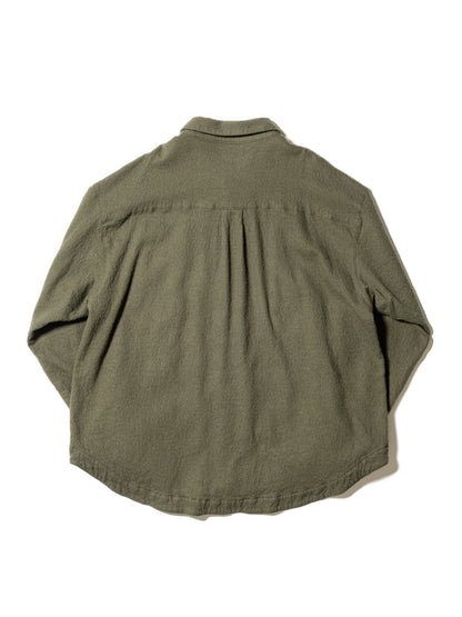 COTTON WOOL 3 POCKET SHIRT