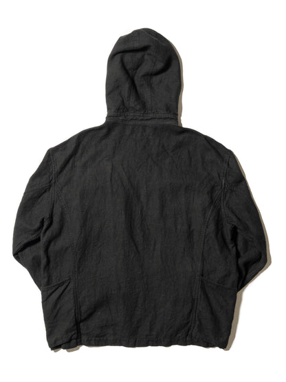 BRUSHED HEMP ZIP UP HOODIE
