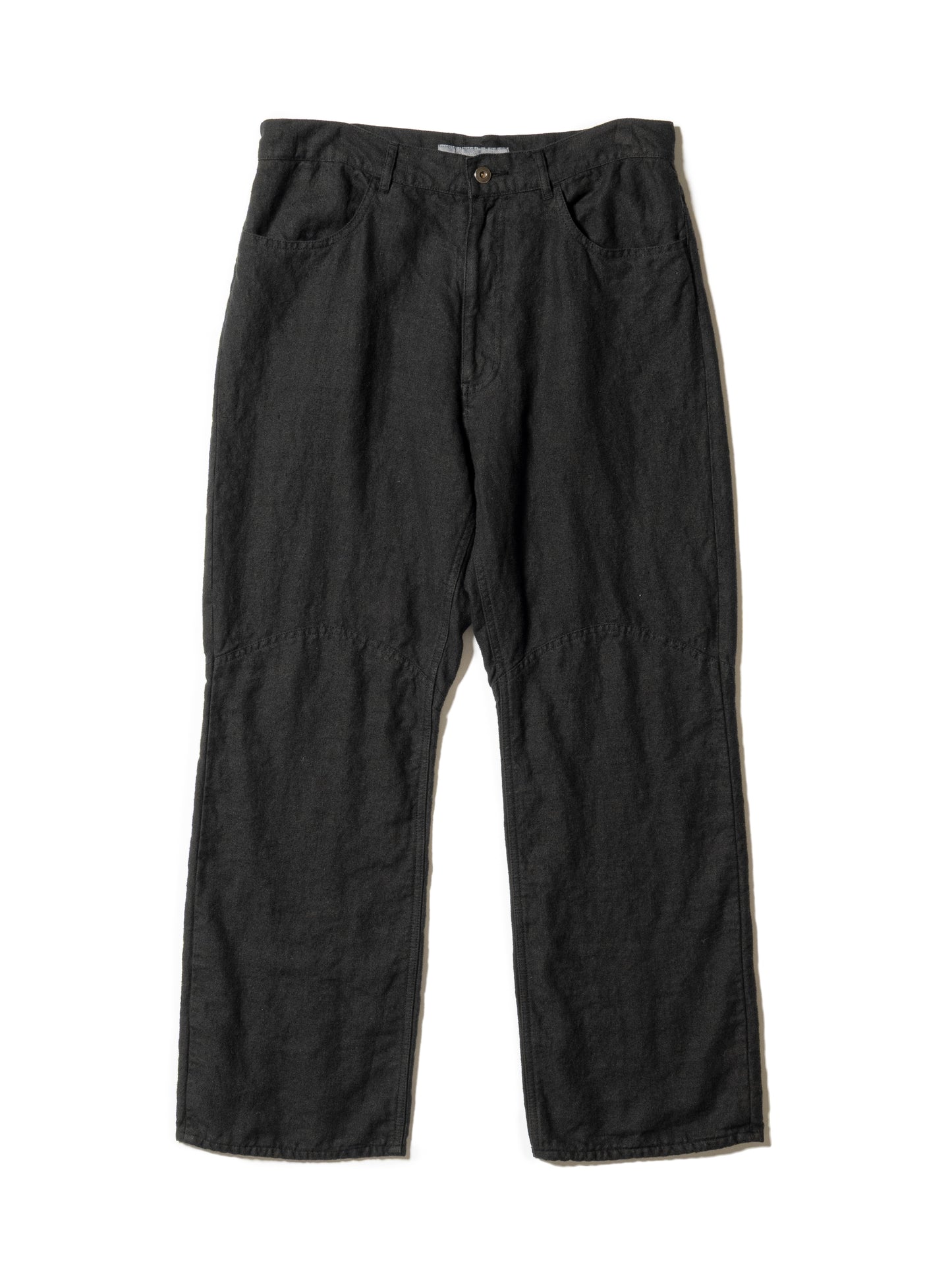 BRUSHED HEMP DOUBLE KNEE PANTS