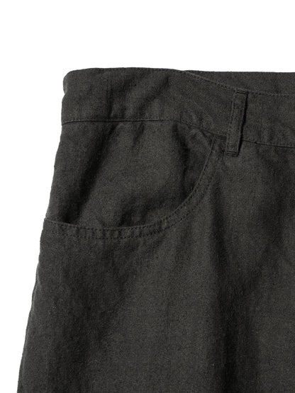 BRUSHED HEMP DOUBLE KNEE PANTS