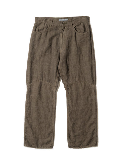 BRUSHED HEMP DOUBLE KNEE PANTS