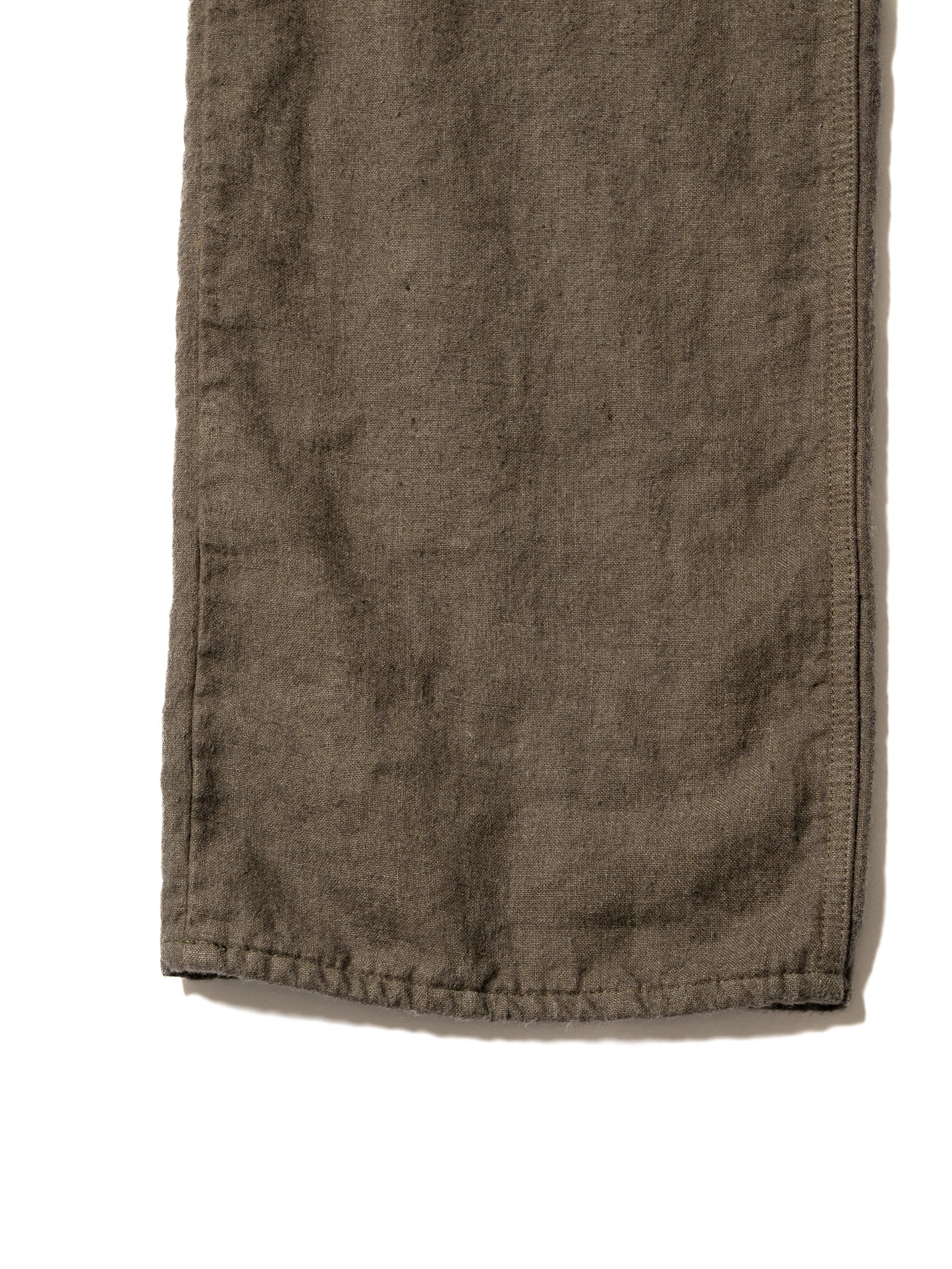 BRUSHED HEMP DOUBLE KNEE PANTS