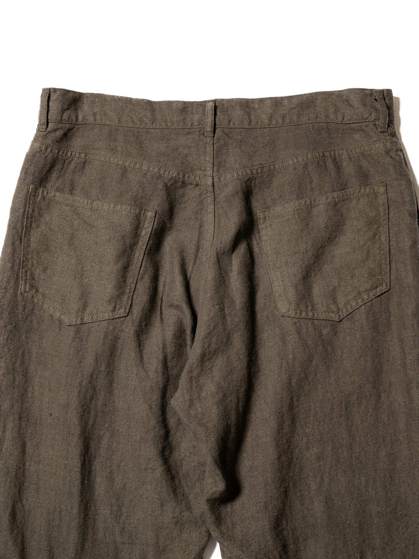 BRUSHED HEMP DOUBLE KNEE PANTS