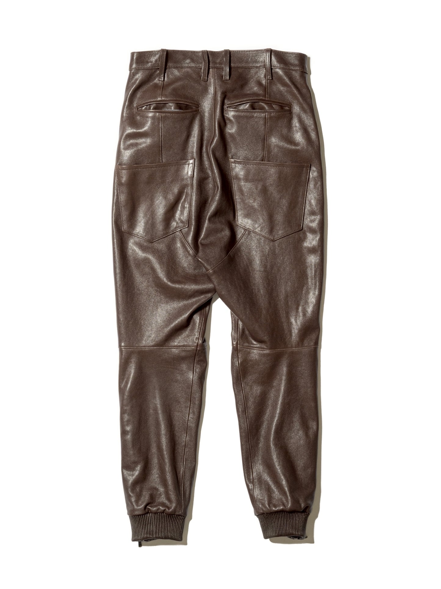 LAMB LEATHER SARROUEL PANTS