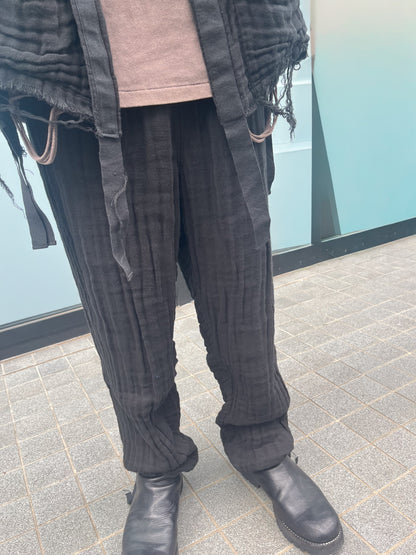 KAYA EASY PANTS - TRIPLE CLOTH