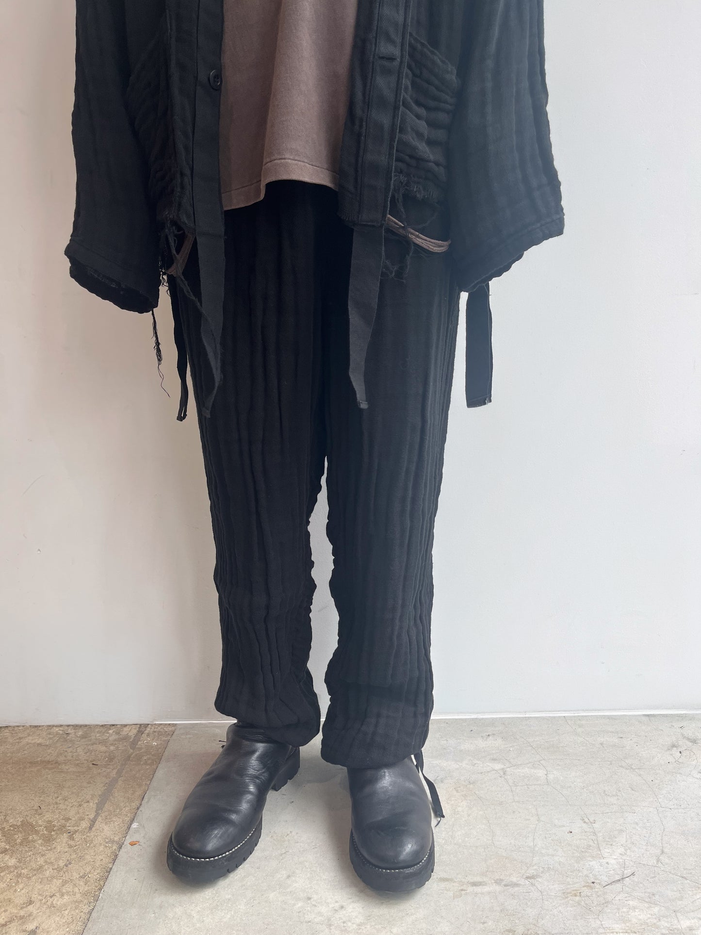 KAYA EASY PANTS - TRIPLE CLOTH