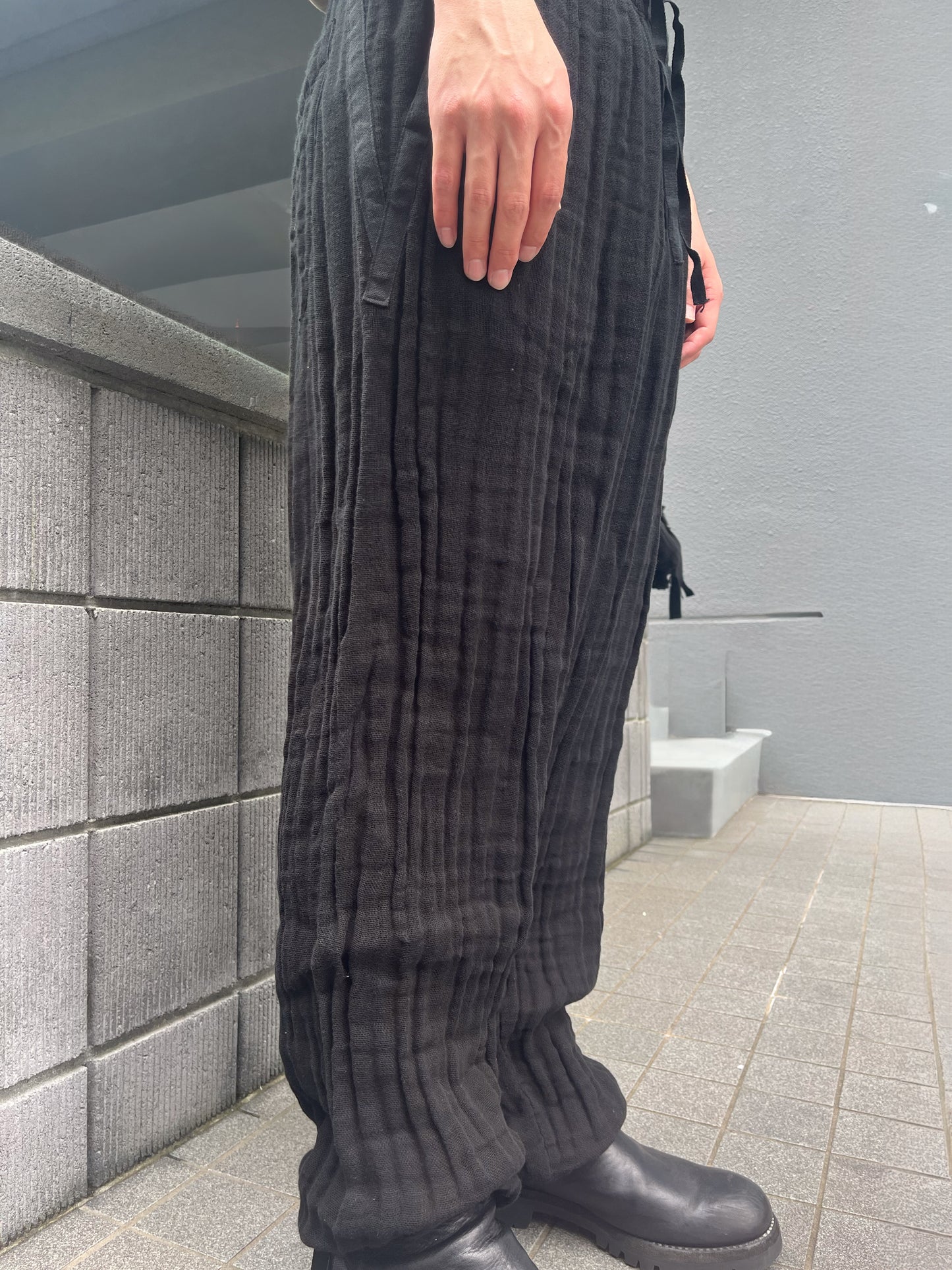 KAYA EASY PANTS - TRIPLE CLOTH