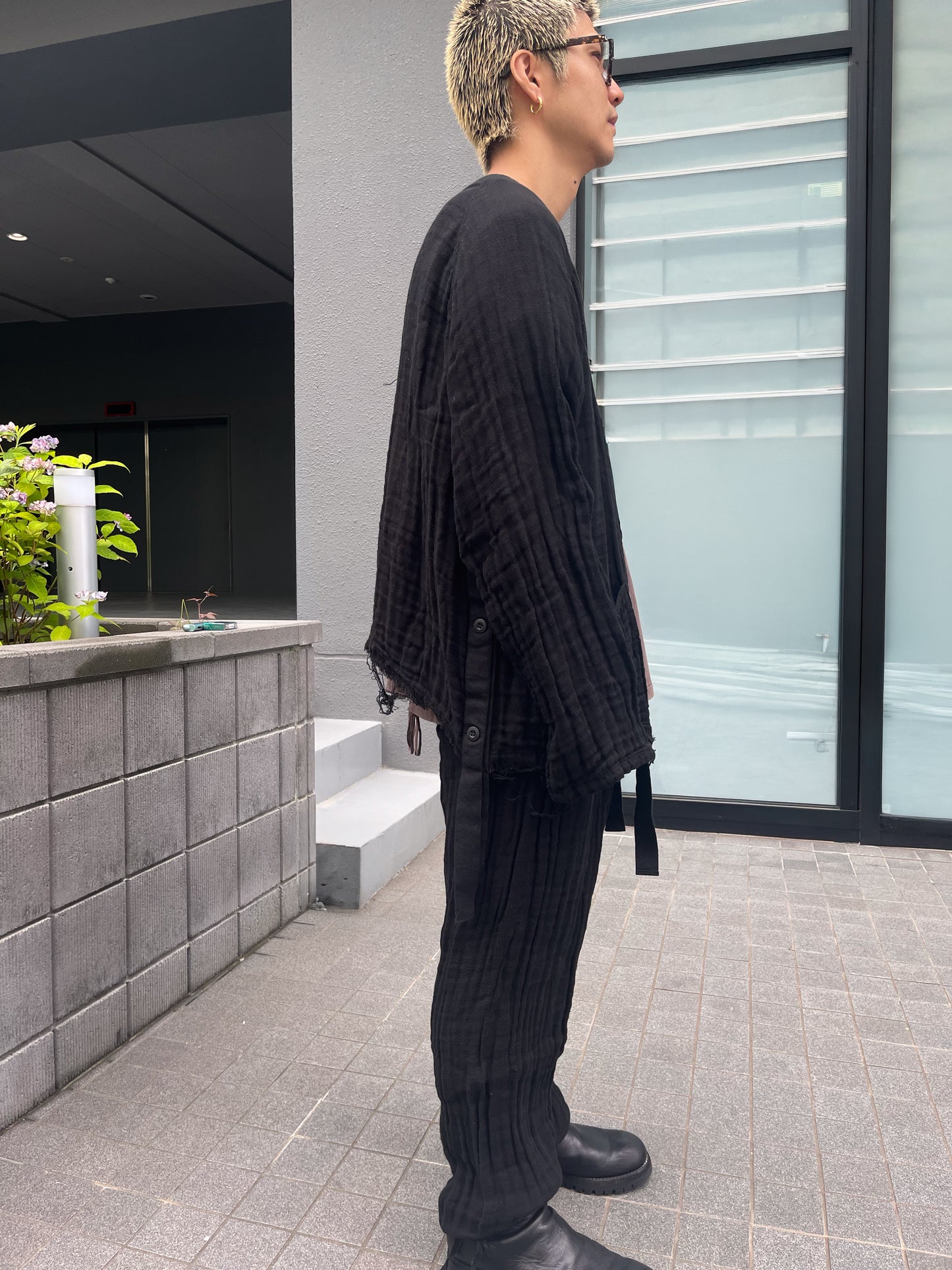 KAYA EASY PANTS - TRIPLE CLOTH
