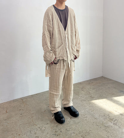KAYA EASY PANTS - TRIPLE CLOTH