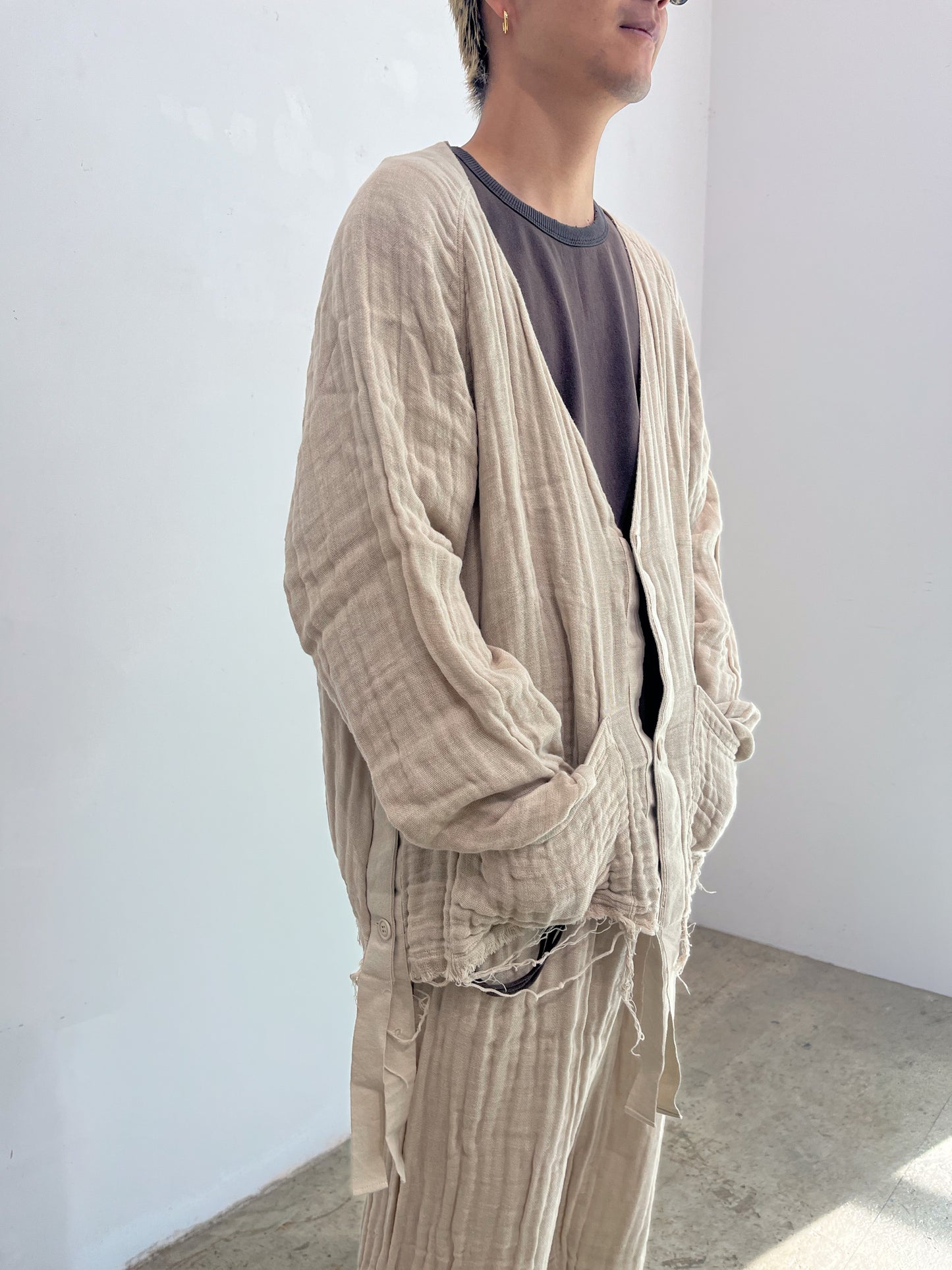 KAYA EASY PANTS - TRIPLE CLOTH