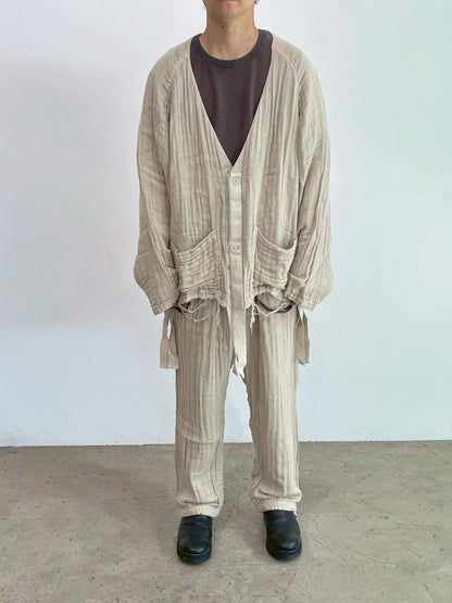 KAYA EASY PANTS - TRIPLE CLOTH