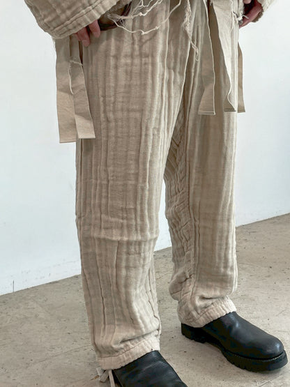 KAYA EASY PANTS - TRIPLE CLOTH