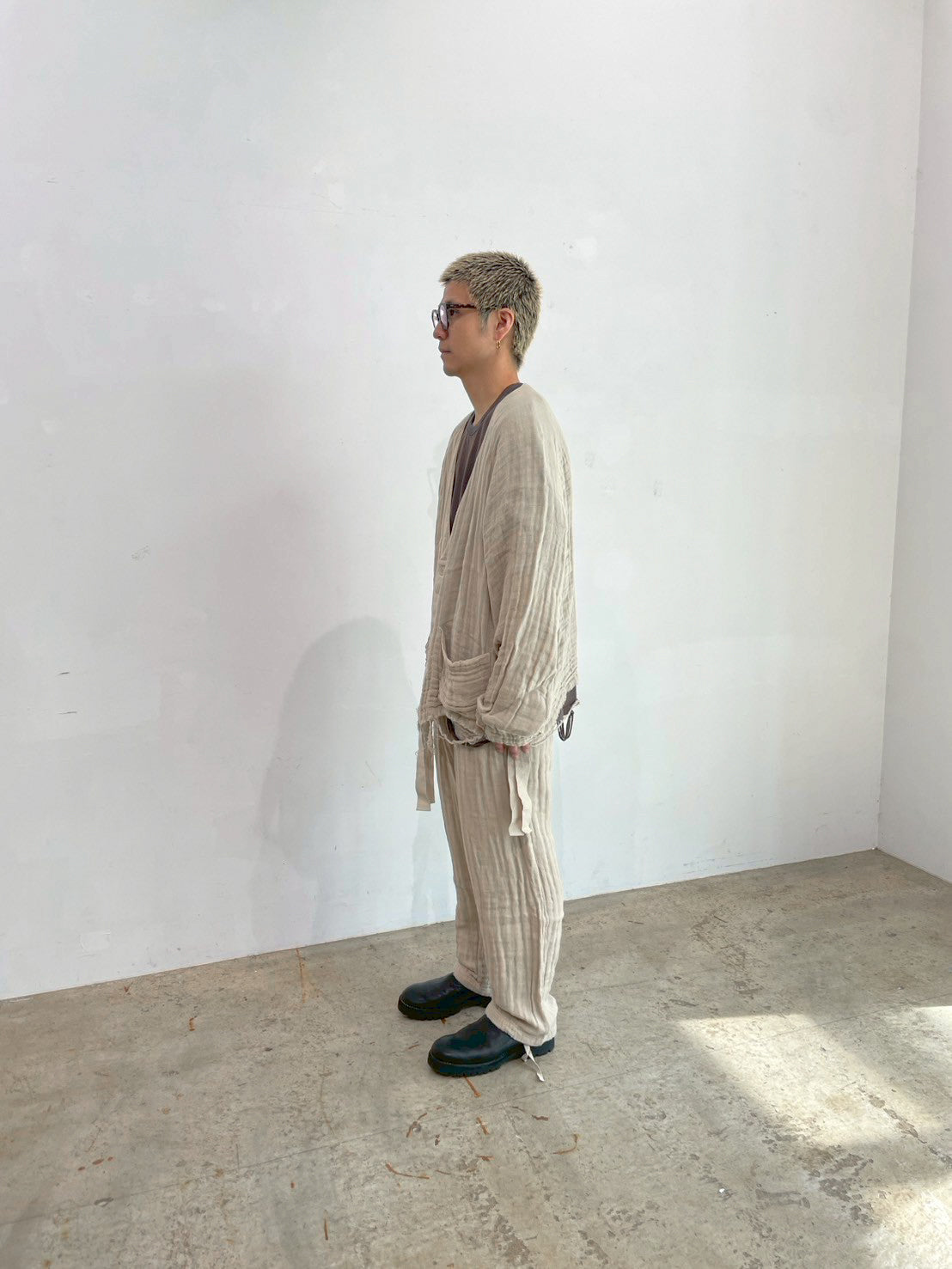 KAYA EASY PANTS - TRIPLE CLOTH