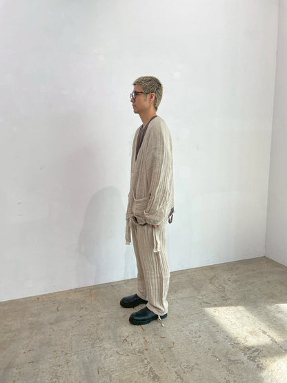 KAYA EASY PANTS - TRIPLE CLOTH